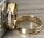  GOLDVERZIERTE RINGE PAAR 375 5 m HIT FESTPREIS