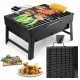 Holzkohlegrill - Pirecors Holzkohlegrill 35 x 35 cm