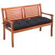  Wideshop Kissen 110 x 45 x 8 grau