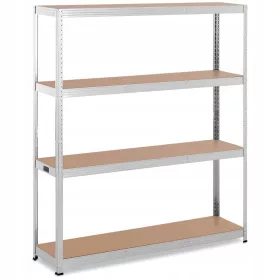    Lagerregal aus Metall MSW 180 x 160 x 40 cm max. 150 kg pro Regal