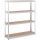 Lagerregal aus Metall MSW 180 x 160 x 40 cm max. 150 kg pro Regal