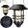  Decorya Vintage Hängelampe, schwarz