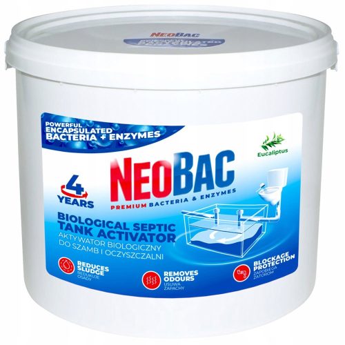  Bakterien für Klärgruben und Kläranlagen Neobac 5 kg