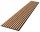 3D-Lamellen 10 Stk. auf Filz 270cm x 45cm EICHE