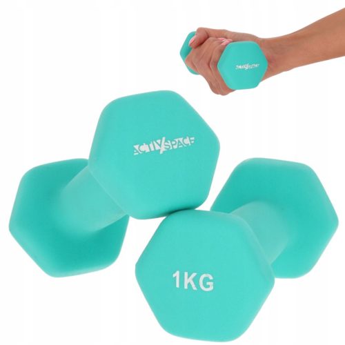  Neoprenhanteln Activ/Space 2x 1 kg 2 Stk.
