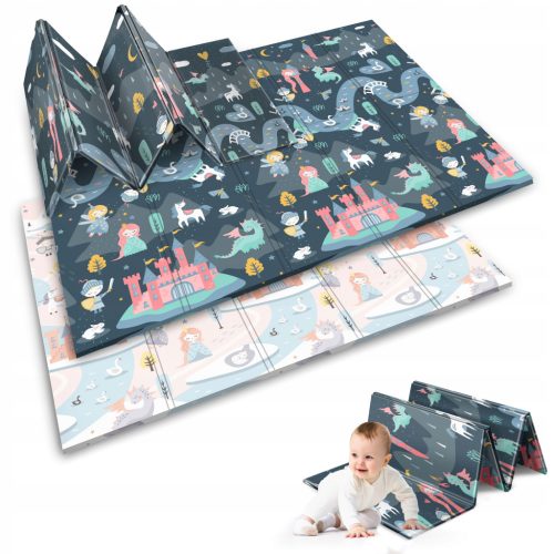  Nukido Kingdom faltbare Schaumstoffmatte 200x150x1 cm