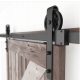 Wandschiebetürsystem 90 cm KAMALG 2 m