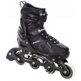  RAVEN Pulse Black verstellbare Skates 43-46