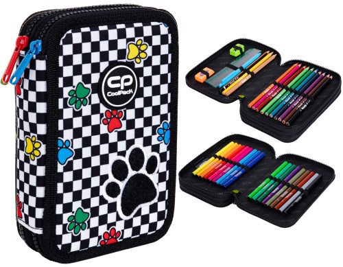  Federmäppchen mit zwei Fächern und JUMPER 2-SPIELAUSRÜSTUNG