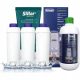  3× Sillar SIL001 Wasserfilter für Delonghi Kaffeemaschine + Delonghi Ecodecalk DLSC500 Entkalker 500 ml