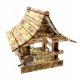  HANDGEFERTIGTER VOGELFUTTER AUS HOLZ