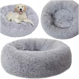  PAGMIL Hundekissen Grautöne 80 cm x 80 cm