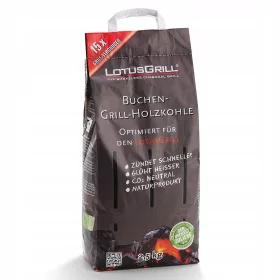  Holzkohle LotusGrill LK-2500 2,5 kg natur, rauchfrei