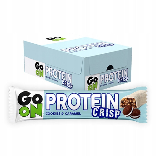 Proteinriegel Crisp Keks-Karamell 50g - Perfekt für Aktive