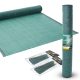 Schattiernetz für Zaun - BESCHATTUNGSNETZ 75 % ZAUNABDECKUNG 2x50m +UV