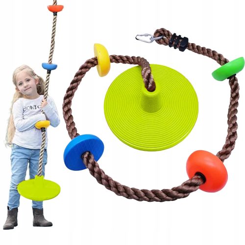 Spielplätze im Garten 2in1 Swing Kletterseil für Kinder 45110 LI