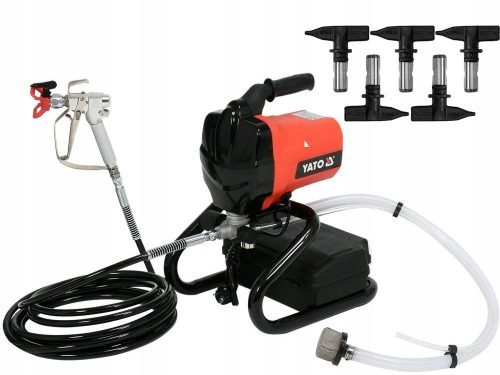650 W YT-82560 YATO hydrodynamisches Lackiergerät + Yato 0 W Lackierpistole