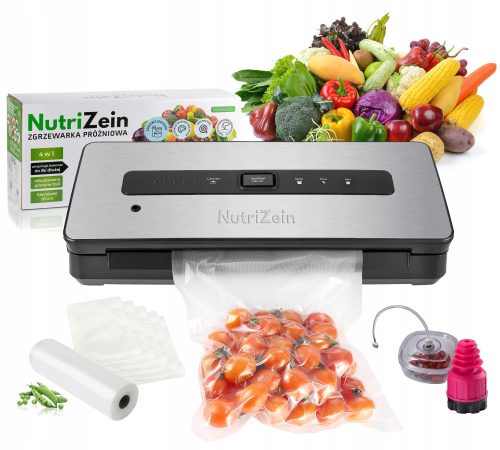 NutriZein NZVS6000 Vacu Opti Vakuumiergerät Silber 130 W