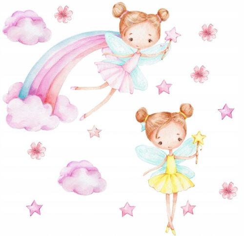  Wandaufkleber mit Hasenballon-Luftballons für Kinder