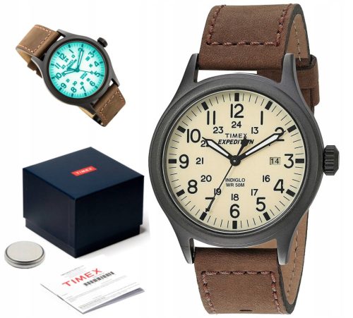  TIMEX EXPEDITION T49963 HERRENUHR MIT HINTERGRUNDBELEUCHTUNG, KLASSISCHES DATUM