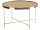  Beliani runder Couchtisch 63 x 63 x 38 cm gold