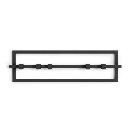  Umbra-Kleiderbügel aus schwarzem Metall