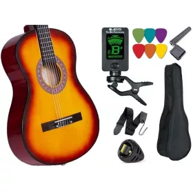  3/4 AKUSTISCHE KLASSISCHE GITARRE FÜR ANFÄNGER