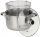 Töpfe Topf zum Braten von Pommes Frites Rossner KL88 Silber, 5,5 l