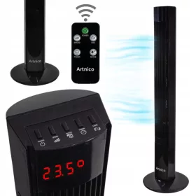  Artnico TF-1A Säulenventilator, schwarz