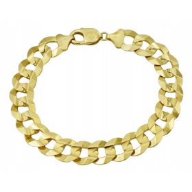    Herren-Armband aus Gold mit Rüstung, 10,10 mm, Diamant PR 585, kostenlose Gravur