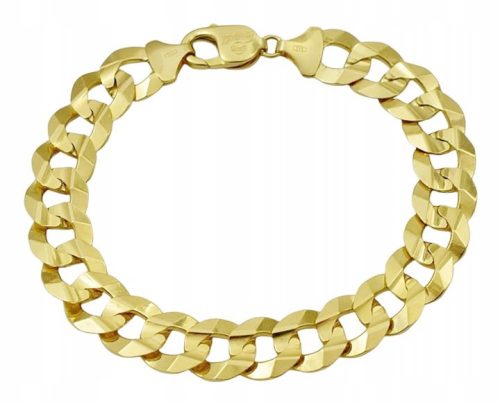  Herren-Armband aus Gold mit Rüstung, 10,10 mm, Diamant PR 585, kostenlose Gravur