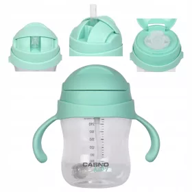  Casno Baby Babyflasche für Kinder 240 ml 6m+