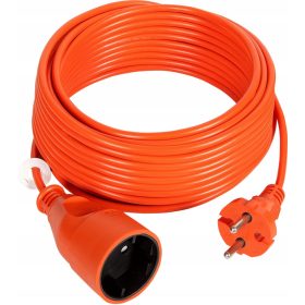    Orno Gartenverlängerungskabel 30 m, 1 Stk. Steckdosen, orange