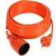 Orno Gartenverlängerungskabel 30 m, 1 Stk. Steckdosen, orange