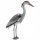  Gartenfigur Heron Koopman, Kunststoff, grau