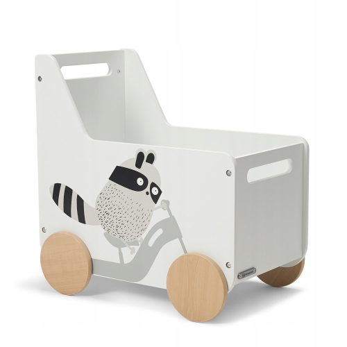  Kinderkraft Spielzeugtruhe 35 x 55,5 cm weiß