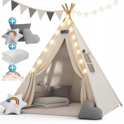 Iglo-Zelt für Kinder, Spielwerk Wigwam, 3 Jahre + rosa