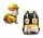 Kinder-Rucksack und Zubehör Set mit Rubble-Motiv aus Paw Patrol