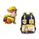 Kinder-Rucksack und Zubehör Set mit Rubble-Motiv aus Paw Patrol