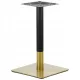 GOLD SCHWARZ EDELSTAHL TISCHBASIS 3002-5GB