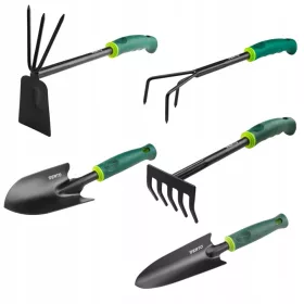  Gartengeräte, Schaufel, Hacke, Krallen