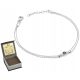  WEISSGOLD-ARMBAND MIT SAPHIR UND DIAMANTEN