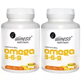   Aliness Omega 3-6-9 270/225/50 mg: Unterstützung für Herz, Gehirn und Augen