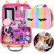  SCHACHTEL MIT KOSMETIK-NAGEL-MAKE-UP-SET FÜR EIN MÄDCHEN