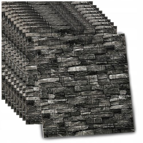 Selbstklebende 3D-Wandpaneele, Ziegelstein-Tapete Nr. 1