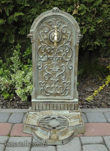  Gartenspüle aus Gusseisen GaleriaPegaz 490238 33x26x64 cm