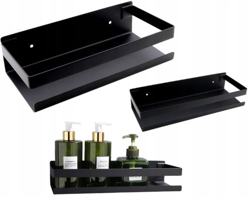 Badezimmerregale Korb Badezimmerregal Schwarz Hängender Stahl Loft