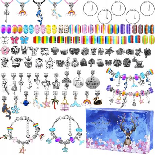  Set zur Herstellung von SCHMUCKARMBÄNDERN aus Perlen