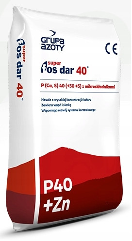 Super Fosdar 40, angereichertes Superphosphat, 25 kg Sack
