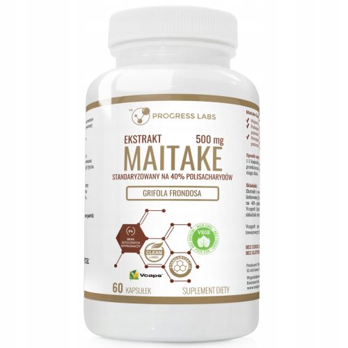 MAITAKE EXTRAKT 500mg - Unterstützung für Immunsystem, Metabolismus und Kreislauf, Veganes Produkt